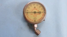 1910s U. S. Gauge Co. Tire Pressure Gauge-Balloon Or Standard Tires-Up To 80 PSI