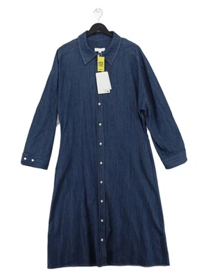 Vestido camisero midi COS en azul - Imagen 1 de 4