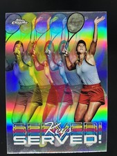 2024 Topps Chrome Madison Keys #SER-MK TENNIS CARD TENNIS Served!