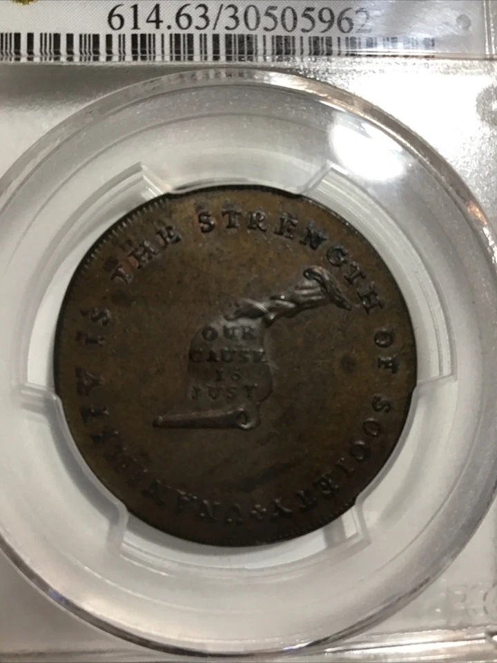 PCGS MS63BN undated (c.1792-1794)  Kentucky Cent-plain Edge-token-colonial - Image 3 of 4