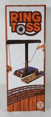 Ring Toss  Game Geschicklichkeitsspiel aus Holz Spaß für Jung und Alt