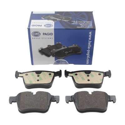 Hella Rear Low-Met Disc Brake Pad Set For Jaguar E-Pace F-Pace XE