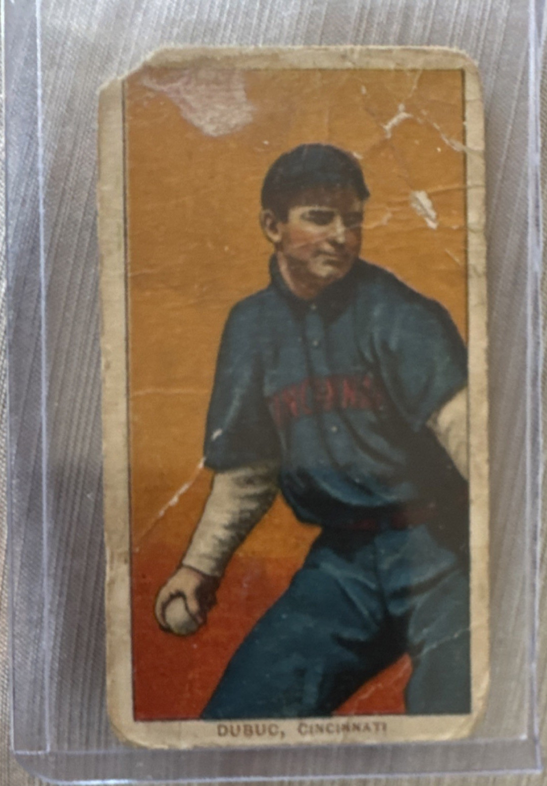 American Tobacco Trust 1909-11 T206 Jean Dubuc Reds #350 Back Base Set