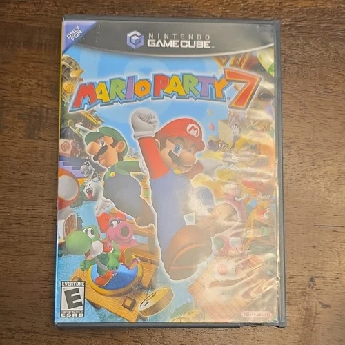 Nintendo Mario Party 7 GameCube Manual Included Multiplayer Party E-Everyone