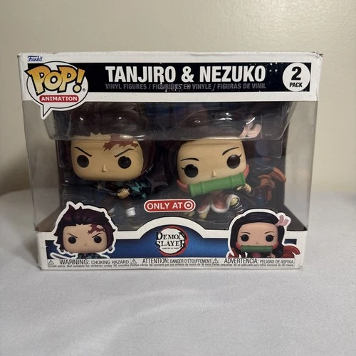 Funko Pop! Demon Slayer Tanjiro & Nezuko 2-Pack Target Exclusive Ready To Ship