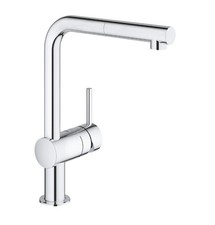 Grohe Pull Out Kitchen Tap Minta 31397000 Chrome 