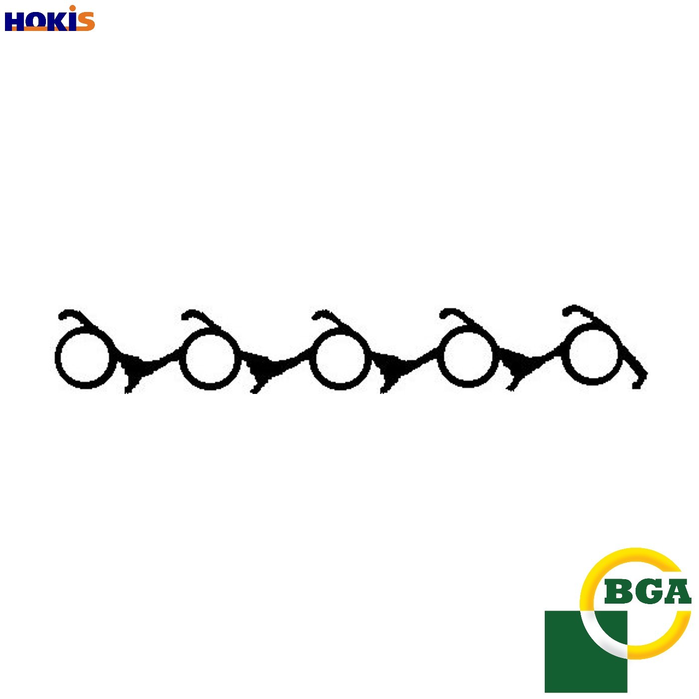 BGA MG3380 Intake Manifold Gasket Fits Daewoo Mercedes Puch Ssangyong 124 190 - Image 10