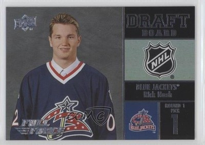 2015-16 Upper Deck Full Force Draft Board Rick Nash #DB-RN 0b3
