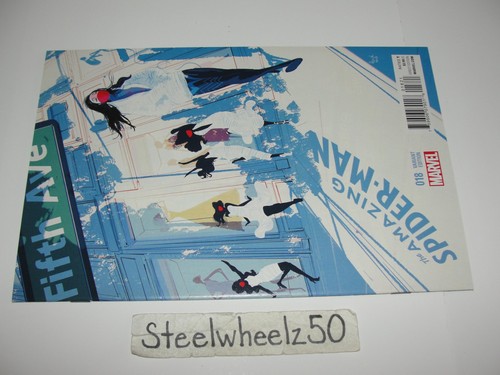 Amazing Spiderman #18 Pascal Campion NYC Silk Variant Comic Marvel 2015 Ramos - Bild 3 von 3