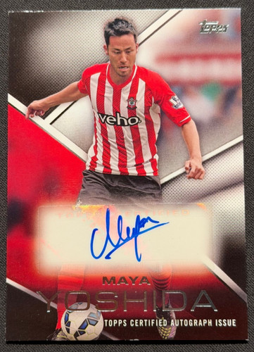 2014 Topps Premier Gold Maya Yoshida Southampton Base Autograph