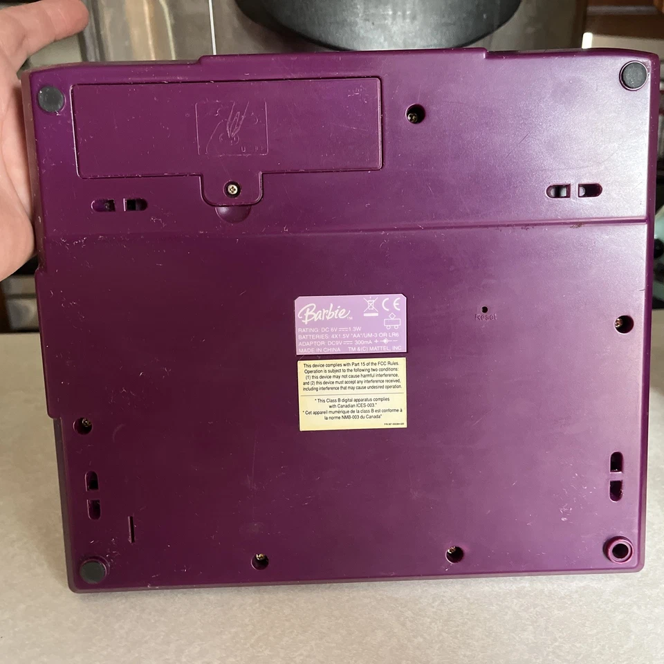 Vintage Mattel Barbie B-Book Pink Laptop 🎆 - Image 3 of 3