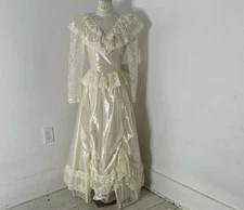 Vintage Gunne Sax Victorian Revival Wedding Bridal Dress NWT