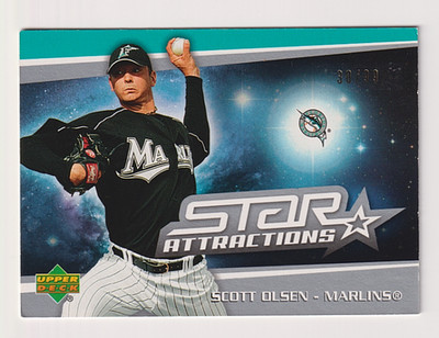 2006 Upper Deck Star Attractions Silver #SO Scott Olsen UPD - Marlins - 065   