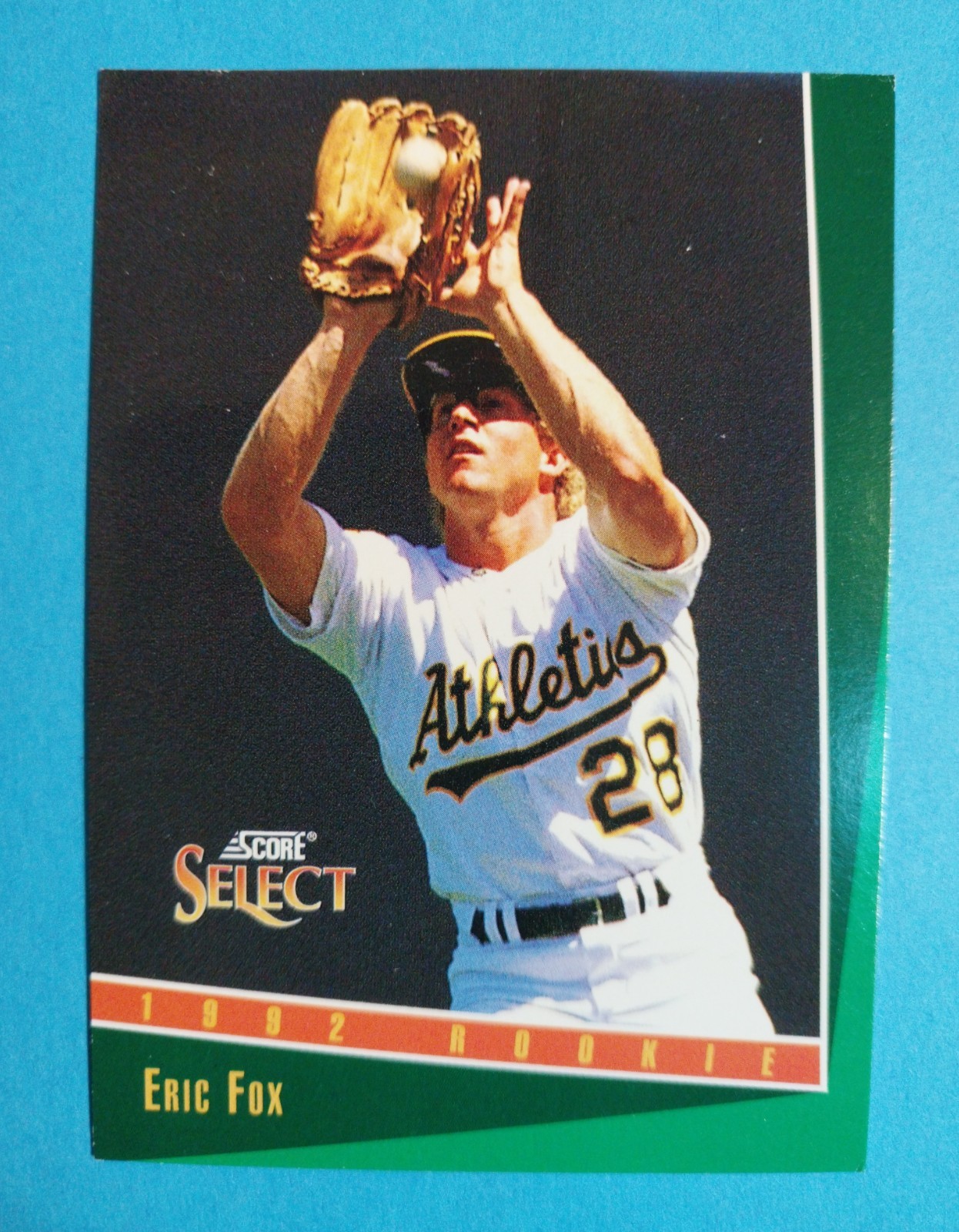 1993 Score Select Eric Fox RC Rookie #313 Oakland Athletics 