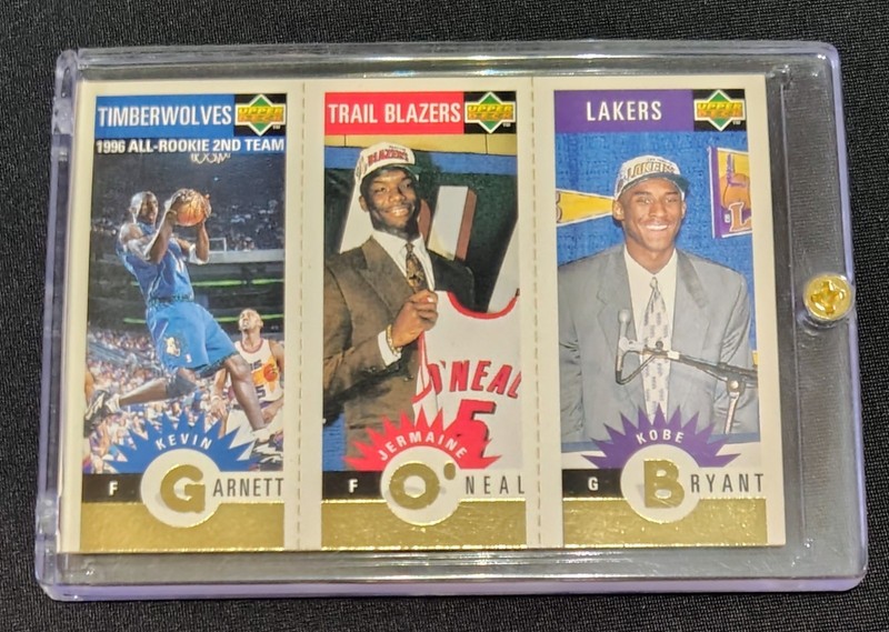 Kobe Bryant 96 Collector's Choice GOLD Mini Parallel Rookie Card #M129 Rare 