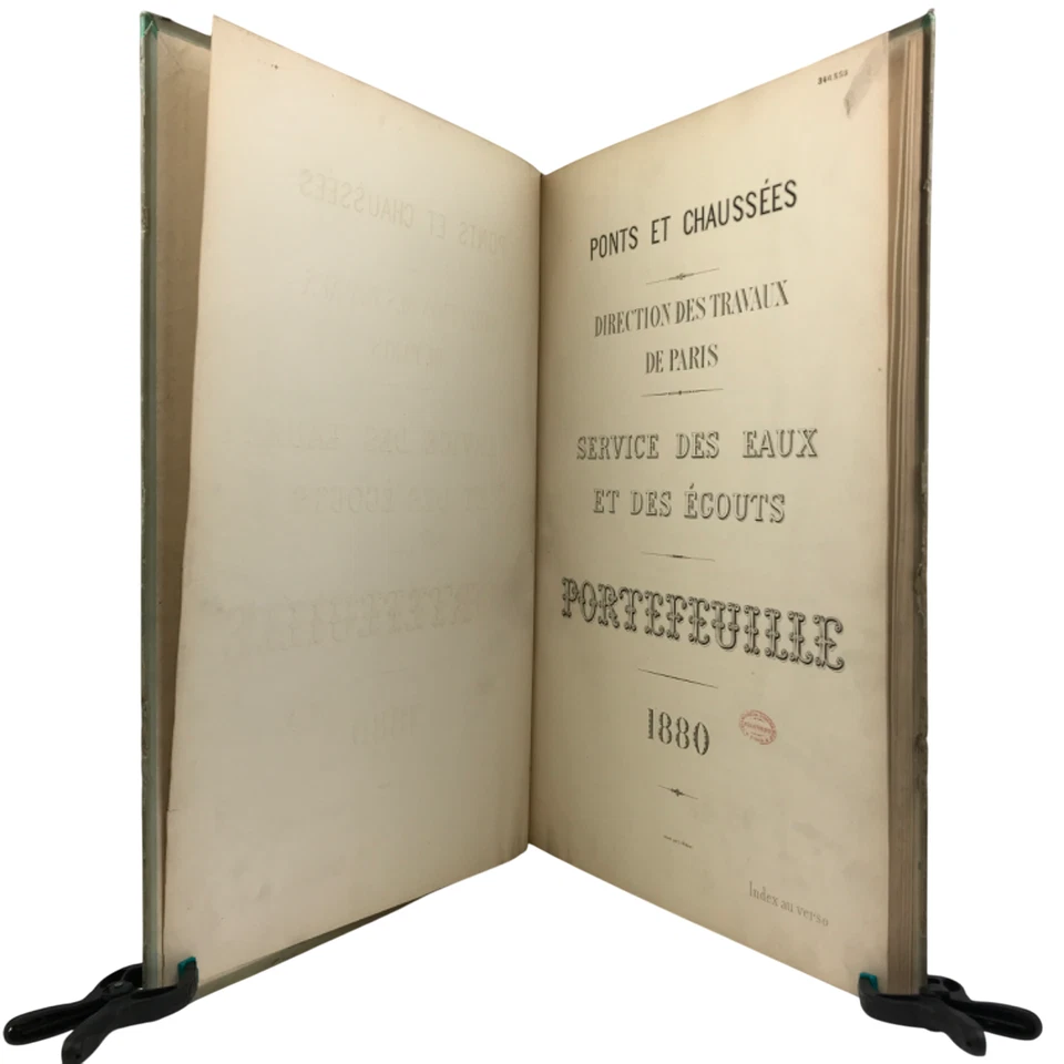 Architecture XIXe PONTS ET CHAUSSÉES PARIS Planches [Travaux de Napoléon III] - Photo 2/4