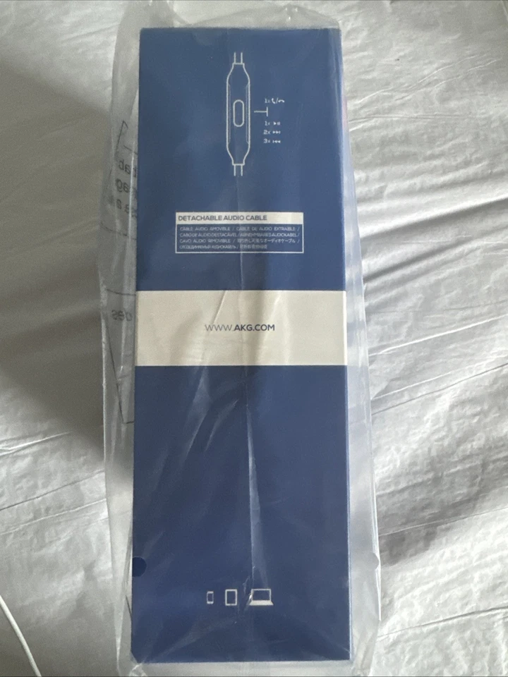 SAMSUNG AKG Y500 Auriculares Inalámbricos Bluetooth Plegables On-Ear - Azul (Versión EE. UU. Foto 4 de 4