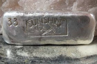 Sunshine Mining - 3 oz silver bar 0.999 (odd size 2.95 oz) - (#33 of 50 made)