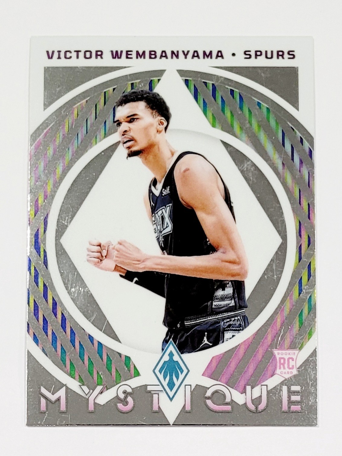2023-24 Panini Phoenix Victor Wembanyama RC Mystique Rookie Insert #16 Spurs
