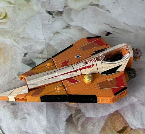Star Wars Transformers Mini Figure Saesee Tiin & Jedi STARFIGHTER 2006 FOR PARTS - Picture 2 of 16