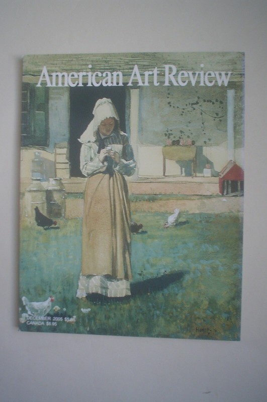 AMERICAN ART REVIEW Nov 2005 OKEEFFE, LICHTENSTEIN, HOMER, WOOD, LALIQUE.PERFECT