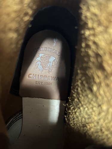 Chippewa Aldrich Utility Service Work Boot 6" Leather Tan Renegade 8.5 D 1901M26 - Picture 15 of 19