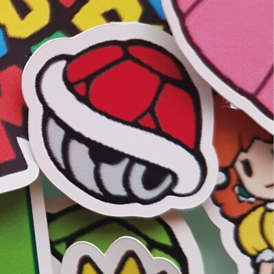 Stickers Mario Pour Borne D'arcade MAME – Déco Univers Mario, Neuf, + Petits Cadeaux