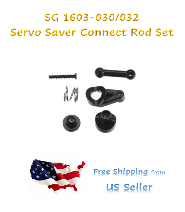 SG 1603 1604 UDIRC 1601 RC Servo Saver & Connecting Rod 1603-030 /032 SHIPS FREE