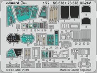 Mi-24V Pe Instrumententafeln & Innenausstattung FÜR Zvezda Kit #SS678 1/72 Ed...