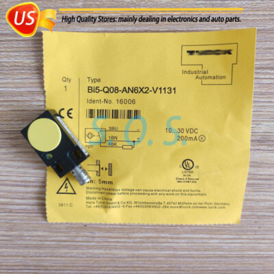 New For TURCK BI5-Q08-AN6X2-V1131 BI5Q08AN6X2V1131 IDENT-NO 16006 (1PCS)