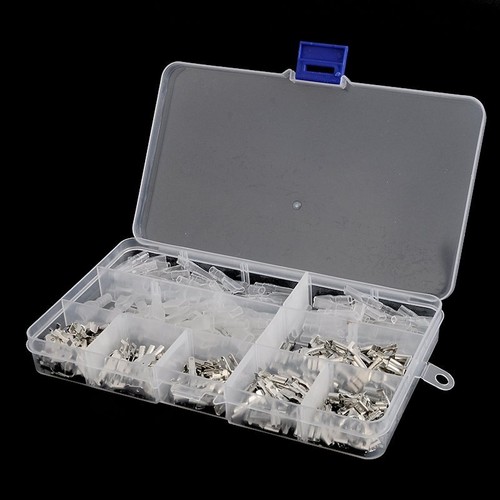 270x Flachsteckhülsen Flachstecker 2,8-6,3mm Isoliert Kabelschuhe Steckverbinder - Bild 5 von 7