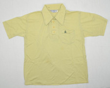 Penguin Shirt VTG Grand Slam Munsingwear Size M/L 70s MCM Pale Avocado Grunge
