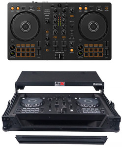 Pioneer DDJ-FLX4 2-Ch DJ Controller + ProX X-DDJFLX4LTBL ATA Flight Road Case
