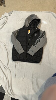 timberland 'puffer withn sleeves