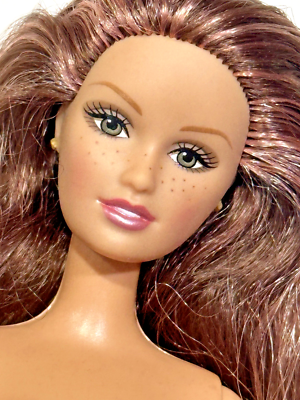 Barbie Fashion Fever Gillian / Drew w highlighted Hair & freckles