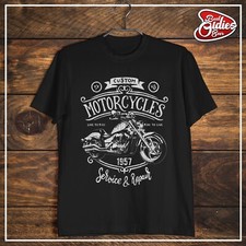 Custom Motorcycle T-shirt, Cruiser, Chopper, Enduro, Scooter, Racing Gift Shirt