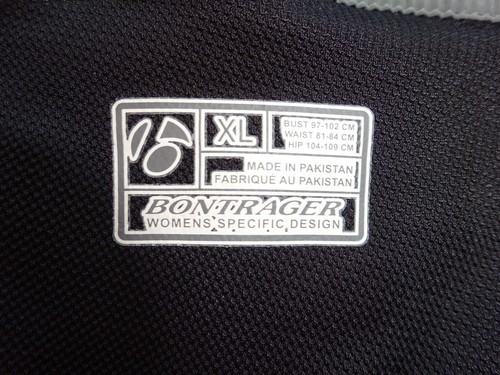 Bontrager Women’s Specific Design Gray Padded Bicycle Shorts Size XL - Picture 5 of 10