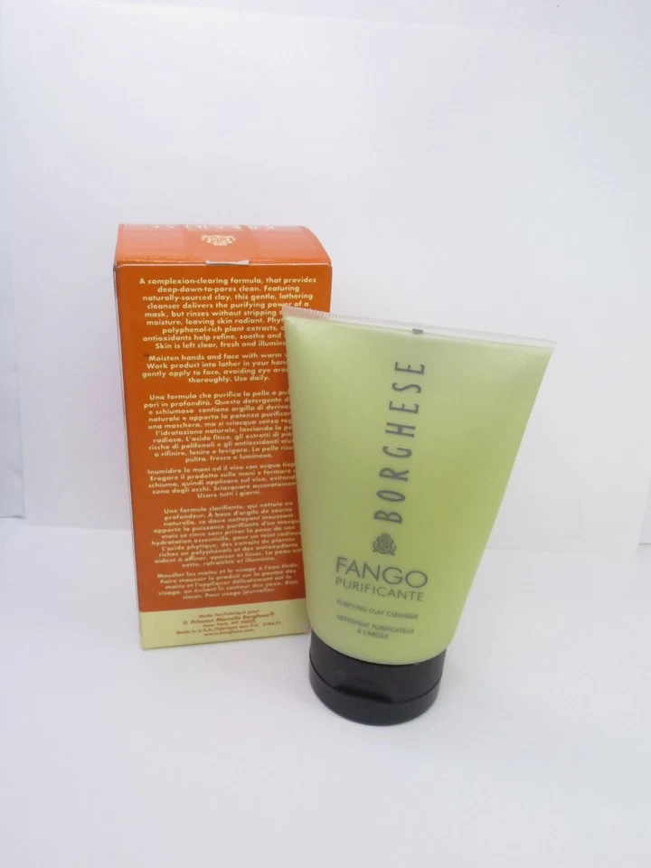 Limpiador de arcilla desintoxicante Borghese Fango Purificante 3,5 OZ NUEVO SIN CAJA Foto 3 de 4