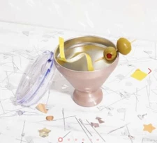 Chic & Tonic Martini Tumbler Rose Gold 8 Oz