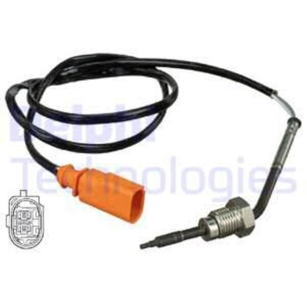 Delphi Abgastemperatursensor FüR VW Polo 6R_ 6R Seat Ibiza IV 6J5 6J1 6J8-image