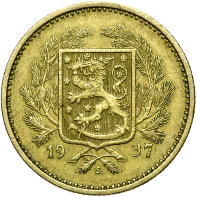 フィンランド語　SUOMEN 1913-S Finland. Gold Sovereign 10 Markkaa. PCGS MS65. | eBay