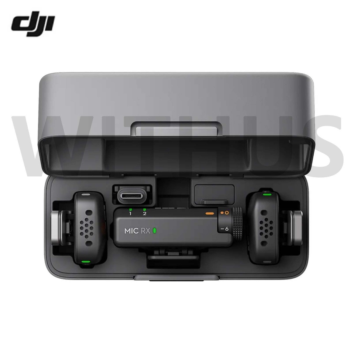 DJI Mic Mini (2TX+1RX+Charging Case)+Mobile Phone Adapter