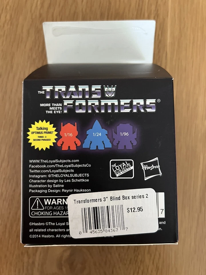 Transformers Loyal Subjects Series 2 Blind Box Figure - Image 3 of 4