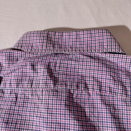 J Crew Ludlow Mens 2 Ply Shirt 120s Sz L Red White Blue Check Cotton L /S - Bild 12 von 20