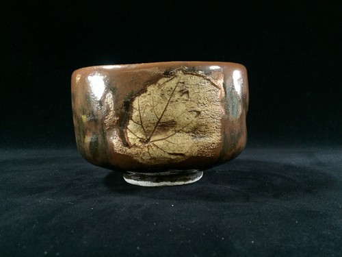L1758 Japanese Pottery Tea Ceremony Bowl Cup CHAWAN Vintage Signed MATCHA