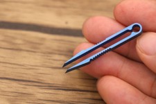 Titanium Alloy Pocket Tweezers Outdoor Travel Home Clamp Holder Gear EDC Tool