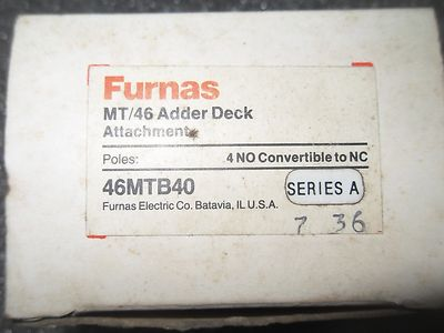 #ad Furnas 46MTB40 Adder Deck Attachment $68.21