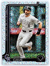 2025 Topps Series 1 - Jake Cave #256 Celebration Confetti