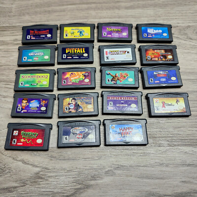 Lot Of 19 Gameboy Advance Game Lot Bundle 19 Games GBA Gameboy | eBay