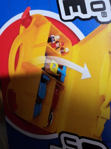 Yellow LEGO Travel Minifigure Vehicle Carrying Case New Authentic Lego Memorabil - Picture 6 of 6